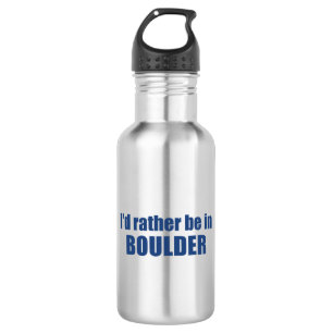 Bouteille D'eau Je préfère être à Boulder Colorado