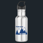 Bouteille D'eau Je préfère être à Telluride Mountain<br><div class="desc">Telluride Colorado est une belle ville de montagne et une destination d'aventure toute l'année. Ce grand design vintage a un look rétro.</div>