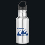 Bouteille D'eau Je Préférerais Être À Boise Idaho Mountain<br><div class="desc">Avec une atmosphère de ville de montagne et la nature extraordinaire de l'église Frank à ses portes,  Boise Idaho est un paradis d'aventure. Ce grand design vintage a un look rétro.</div>
