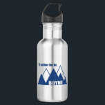 Bouteille D'eau Je préférerais être à Boyne Michigan Mountain<br><div class="desc">Situé dans le village de Boyne Falls Michigan,  Boyne Mountain Resort est une station de ski et de golf à service complet pour le plaisir en famille!</div>