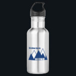 Bouteille D'eau Je Préférerais Être À Bozeman Montana Mountain<br><div class="desc">Avec Bozeman,  la proximité de Yellowstone dans le Montana et l'abondance de montagnes et de loisirs,  c'est un paradis d'aventure. Ce grand design vintage a un look rétro.</div>