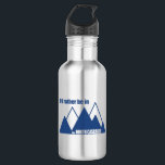 Bouteille D'eau Je Préférerais Être Dans La Montagne North Cascade<br><div class="desc">Le Parc National des Cascades du Nord n'est pas comme les autres. Washington Pass,  Maple Pass,  le Blue Lake Trail,  ça surprend à chaque virage. Montrez votre passion pour la nature sauvage éloignée et votre amour pour ce parc!</div>