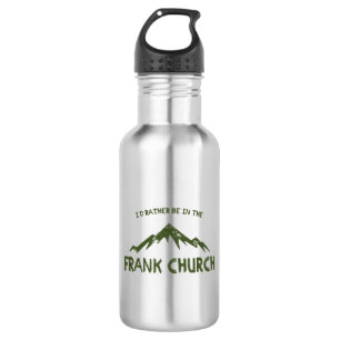 Bouteille D'eau Je Préférerais Être Dans L'Église Frank