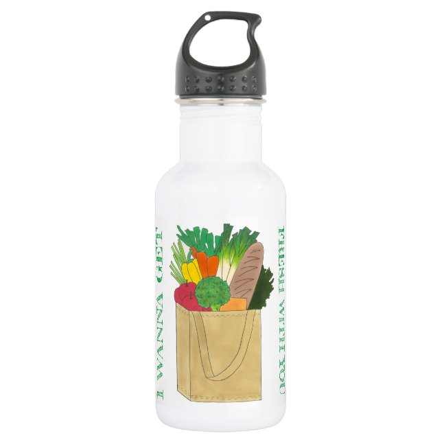 Bouteille D'eau Je Veux Être Fraîche Avec Vous Alimentation Shoppi (Devant)