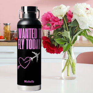 Bouteille D'eau Je voulais voler aujourd'hui, Coeur & Avion, Coutu