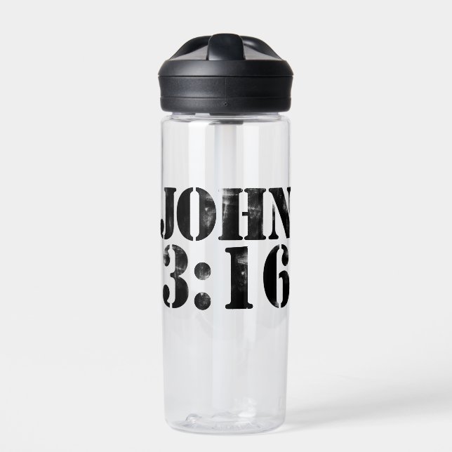 Bouteille D'eau Jean 3:16  (Extérieur)