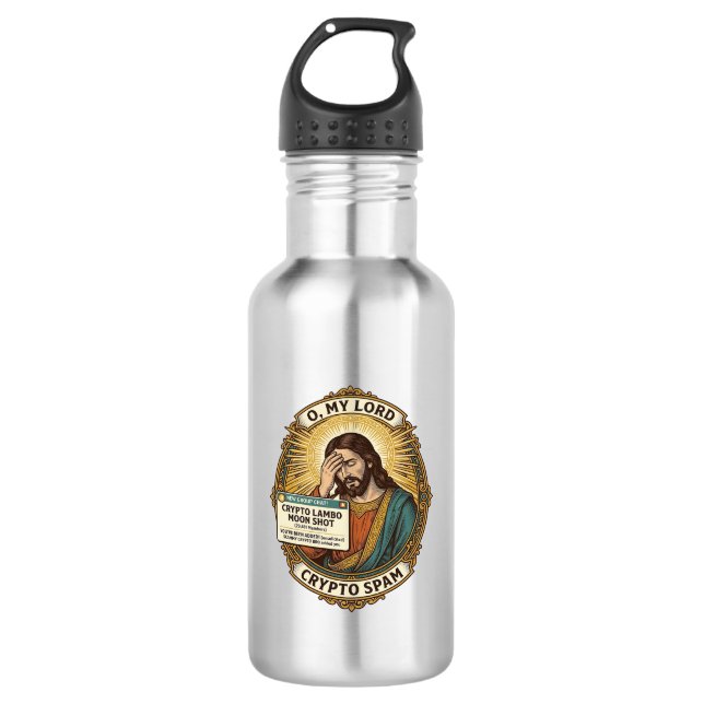 Bouteille D'eau Jésus a ajouté un spam Crypto Groupe de discussion (Devant)
