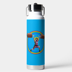 Bouteille D'eau Jésus Christ faisant le Propre et le Jerk