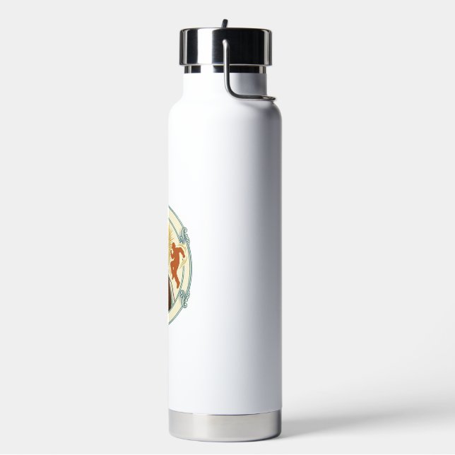 Bouteille D'eau Jésus confus tendance virale de danse silhouette v (Gym)