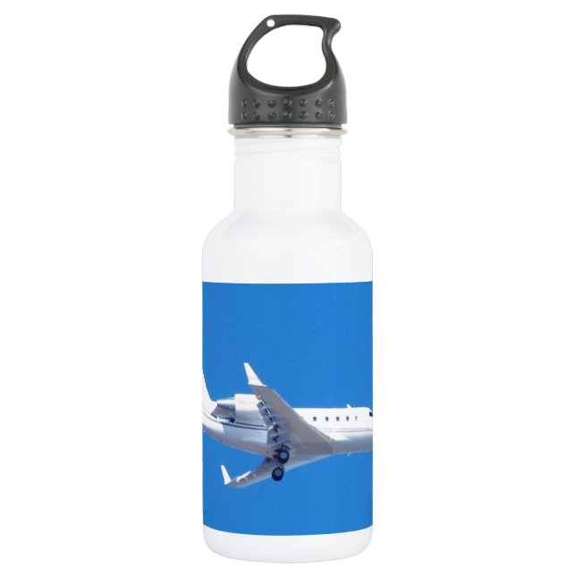 Bouteille D'eau Jet privé. (Devant)