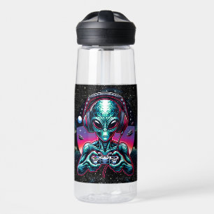 Bouteille D'eau Jeu Alien Extraterrestrial Personnalisé