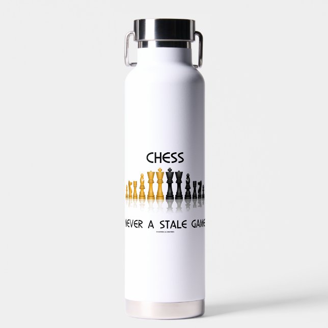 Bouteille D'eau Jeu de Chess Never (Avant)