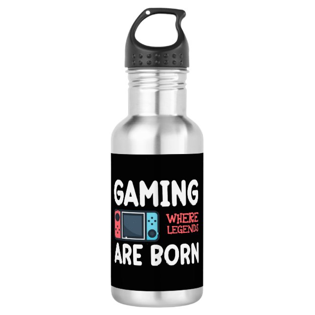 Bouteille D'eau jeu où les légendes naissent (Devant)