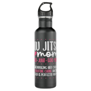 Bouteille D'eau Jiu Jitsu Maman Jiujitsu BJJ Brésil Jiu Jitsu