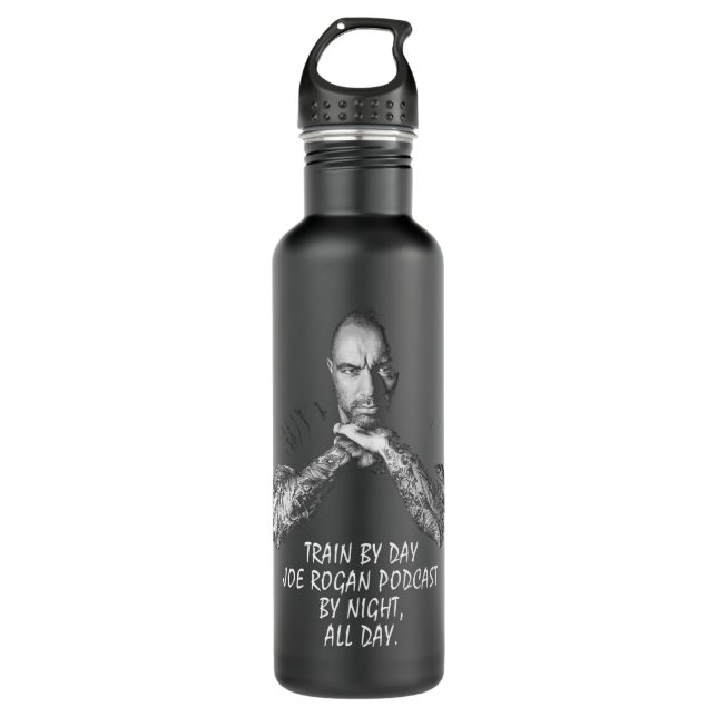 Bouteille D'eau Joe Rogan, Train By day Essential T Shirt (Devant)