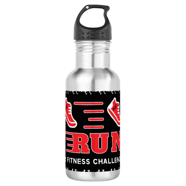 Bouteille D'eau Jogging Obtenir Fit Motivation Support Mug Thailer (Devant)