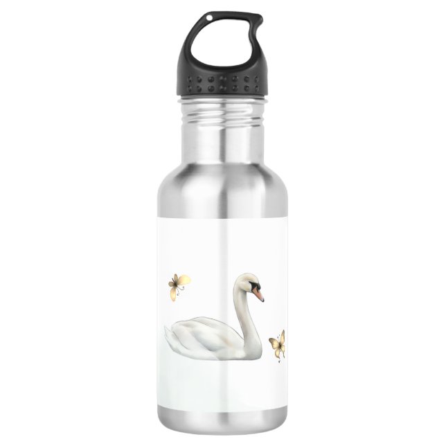 Bouteille D'eau Joli cygne (Devant)