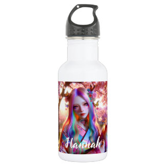 Bouteille D'eau Jolie Mystical Ethereal Femme aux papillons