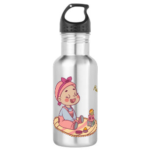 Bouteille D'eau Jolie petite fille Joyeux Anniversaire
