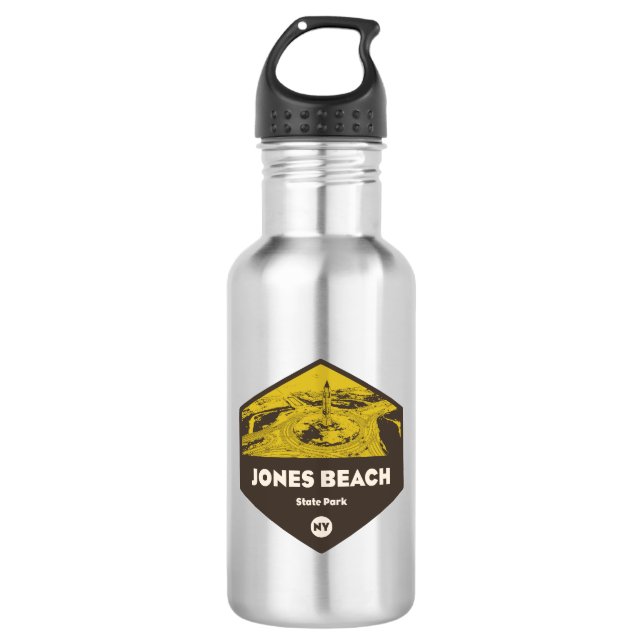 Bouteille D'eau Jones Beach State Park New York (Devant)