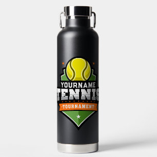 Bouteille D'eau Joueur de tennis personnalisé NOM Tournoi de Varsi