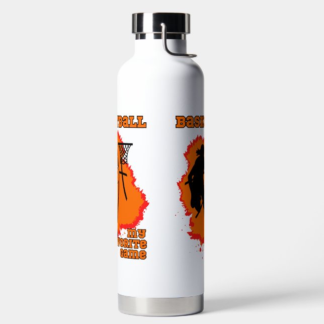 Bouteille D'eau Joueuse de basket-ball Jeu favori (Droite)