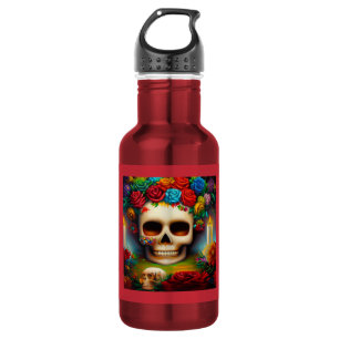 Bouteille D'eau Jour des Morts Ofendra 7