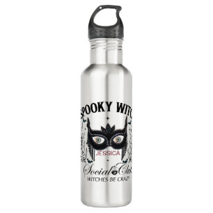 Bouteille D'eau Jour éffrayant D'Halloween Sorcière 30E Anniversai