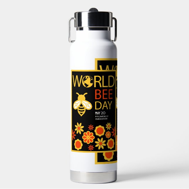 Bouteille D'eau Journée mondiale du miel 20 mai (Salle de sport)