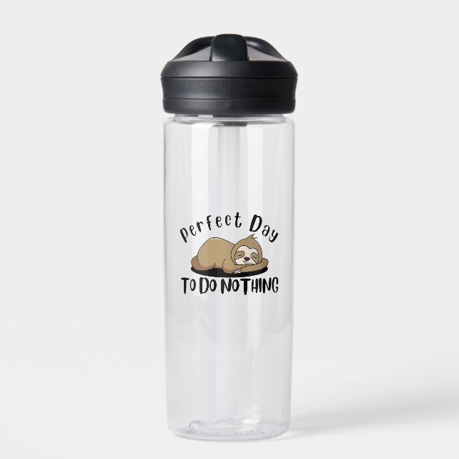 Bouteille D'eau Journée Parfaite Pour Ne Rien Faire (Extérieur)