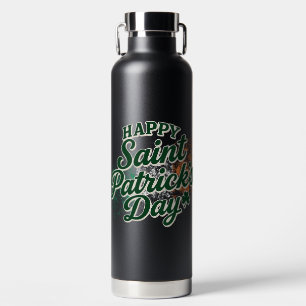 Bouteille D'eau Joyeuse Saint-Patrick vintage
