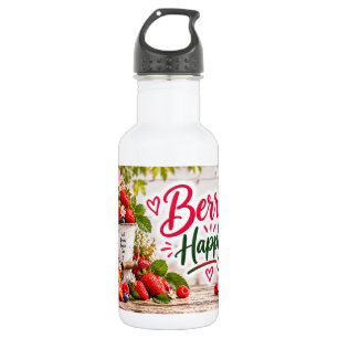 Bouteille D'eau Joyeux Été aux Fruits Rouges