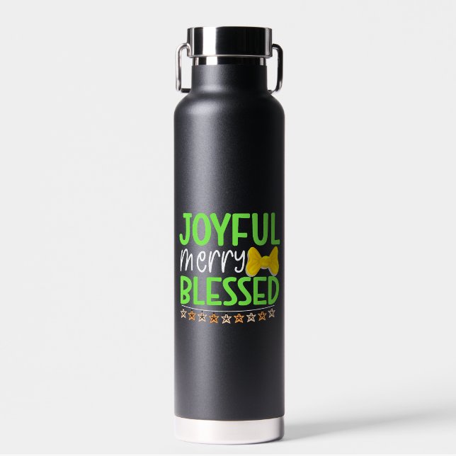 Bouteille D'eau Joyeux Joyeux Joyeux Béni-81053 (Avant)