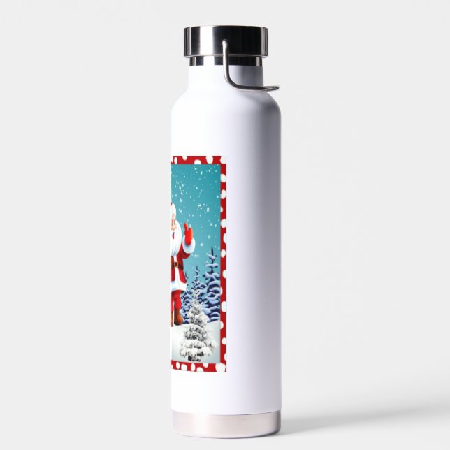 Bouteille D'eau Joyeux Noël (Gauche)