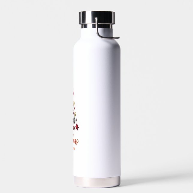 Bouteille D'eau Joyeux Noël et saison d'hiver (Gauche)