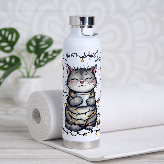 Bouteille D'eau Jus de cloche de Maman  (Yoga (pivoté))