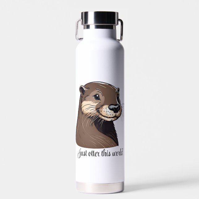 Bouteille D'eau Juste plus de ce monde (Avant)
