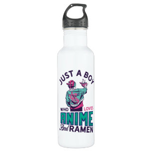Bouteille D'eau Juste un garçon qui aime l'animation et l'animatio