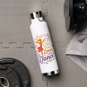 Bouteille D'eau Juste un qui aime danser la danse
