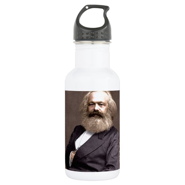 Bouteille D'eau Karl Marx (Devant)