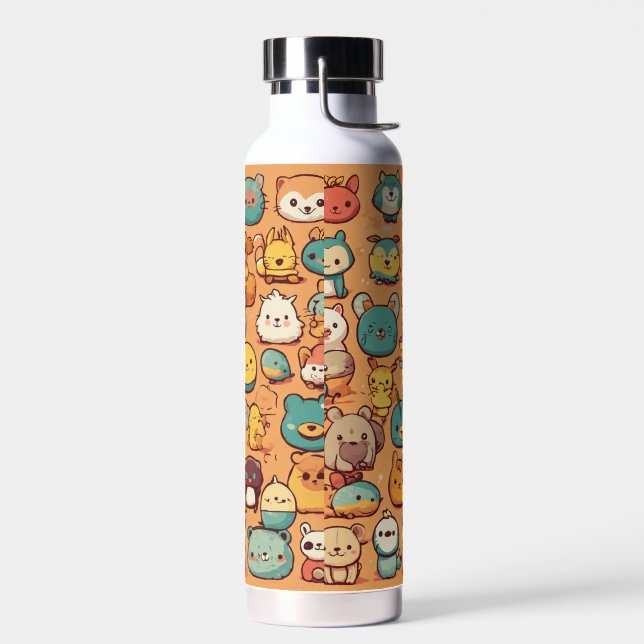 Bouteille D'eau Kawaii Critère Squad; Chaos mignon (Gauche)