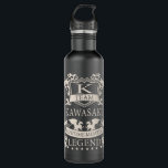 Bouteille D'eau KAWASAKI Nom, KAWASAKI nom de famille crête<br><div class="desc">KAWASAKI famille crête,  C'est une bouteille d'eau de chose KAWASAKI,  conception de bouteille d'eau amusante que vous personnalisez avec votre nom de famille. Ce design fait un cadeau de nouveauté amusant pour tout le monde et toute occasion.</div>