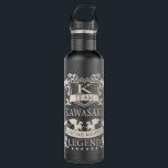 Bouteille D'eau KAWASAKI Nom, KAWASAKI nom de famille crête<br><div class="desc">KAWASAKI famille crête,  C'est une bouteille d'eau de chose KAWASAKI,  conception de bouteille d'eau amusante que vous personnalisez avec votre nom de famille. Ce design fait un cadeau de nouveauté amusant pour tout le monde et toute occasion.</div>