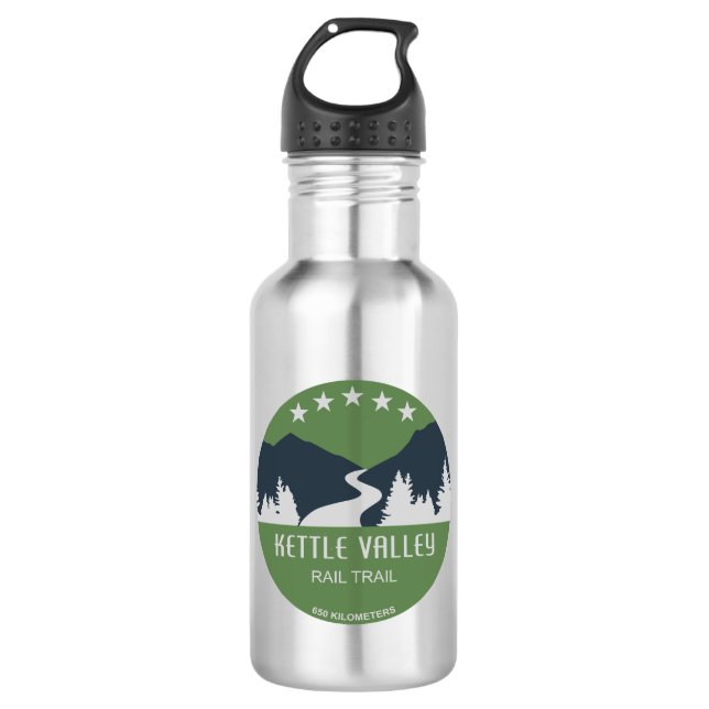 Bouteille D'eau Kettle Valley Rail Trail Colombie-Britannique (Devant)