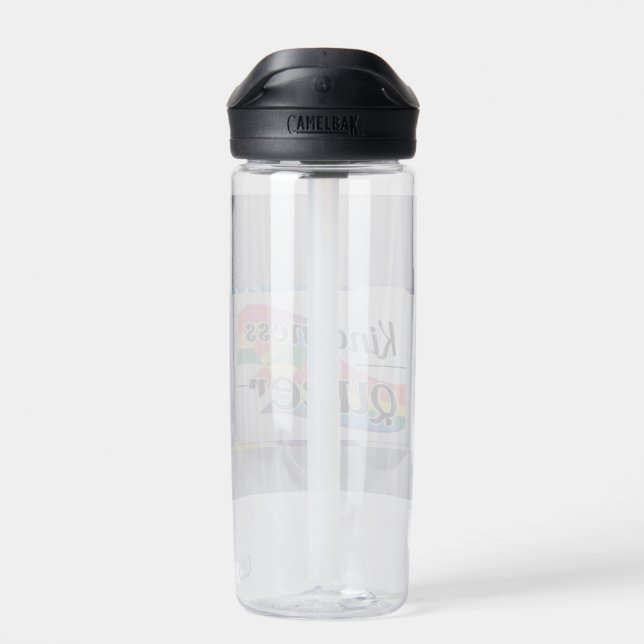 Bouteille D'eau Kindness is Queer - Conçu par ShelloCB (Arrière)