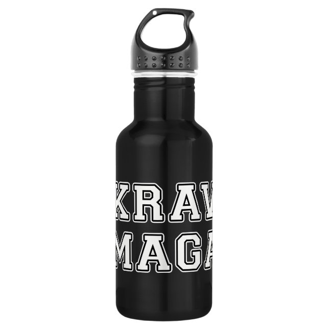Bouteille D'eau Krav Maga (Devant)