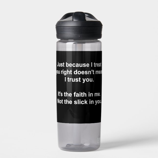 Bouteille D'eau La foi en moi (Extérieur)