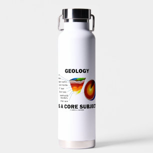 Bouteille D'eau La Géologie Est Un Sujet Essentiel Attitude De La