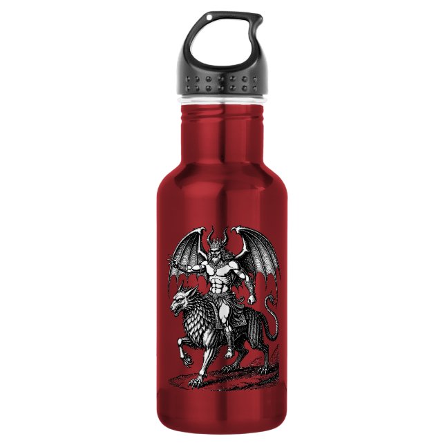 Bouteille D'eau La paisible domination d'Astaroth (Devant)