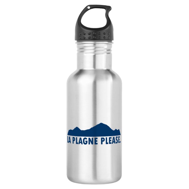 Bouteille D'eau La Plagne France S'il vous plaît (Devant)